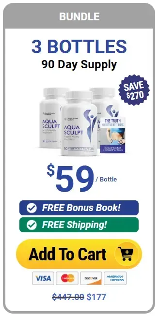 AquaSculpt 90-Day Supply Bottle for Weight Loss – Order Now for Effective Fat Burning