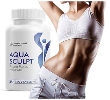 AquaSculpt premium fat burner supplement bottle - doctor-recommended metabolism booster
